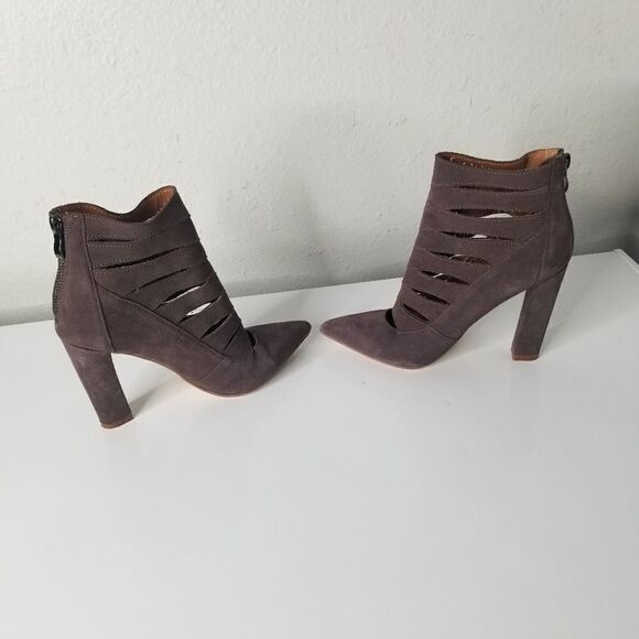 Steve Madden Cardii Cutout Suede Booties 6.5 M - Picture 5 of 12
